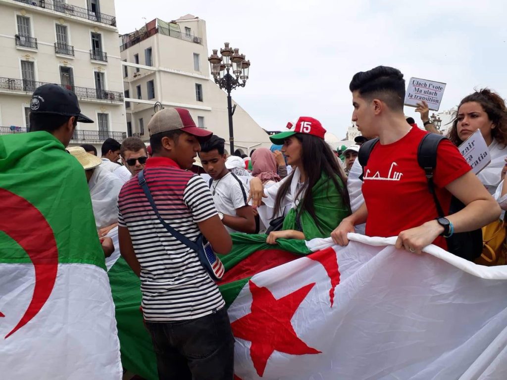 Algérie Début de la marche
