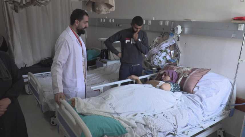 structures médicales à Gaza