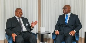 Tshisekedi et Touadéra